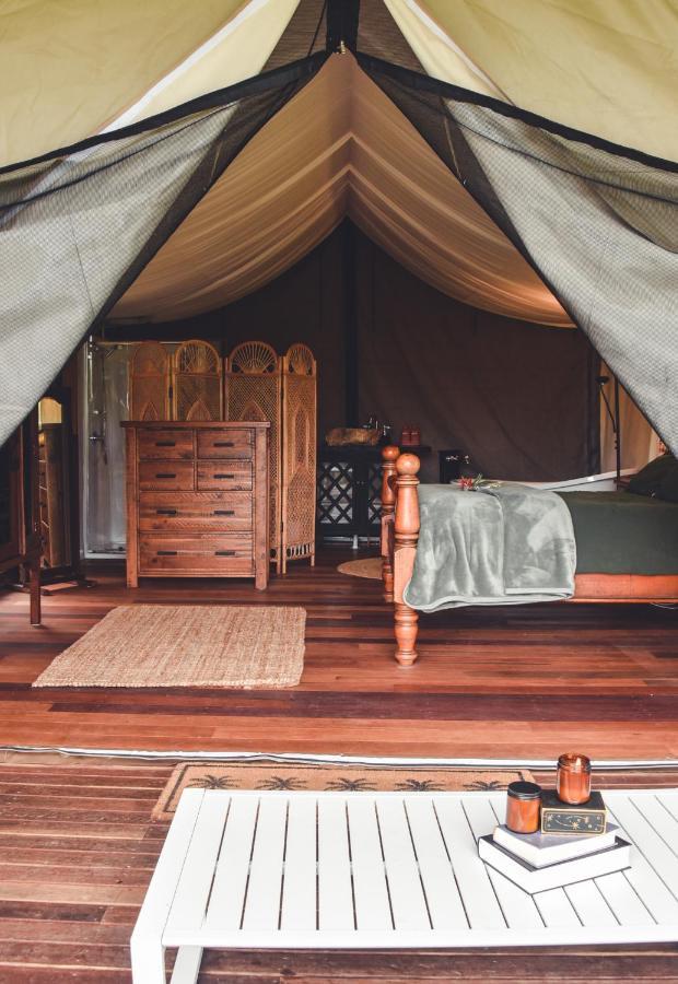 Silk Pavilions Glamping Mount Burrell Kültér fotó